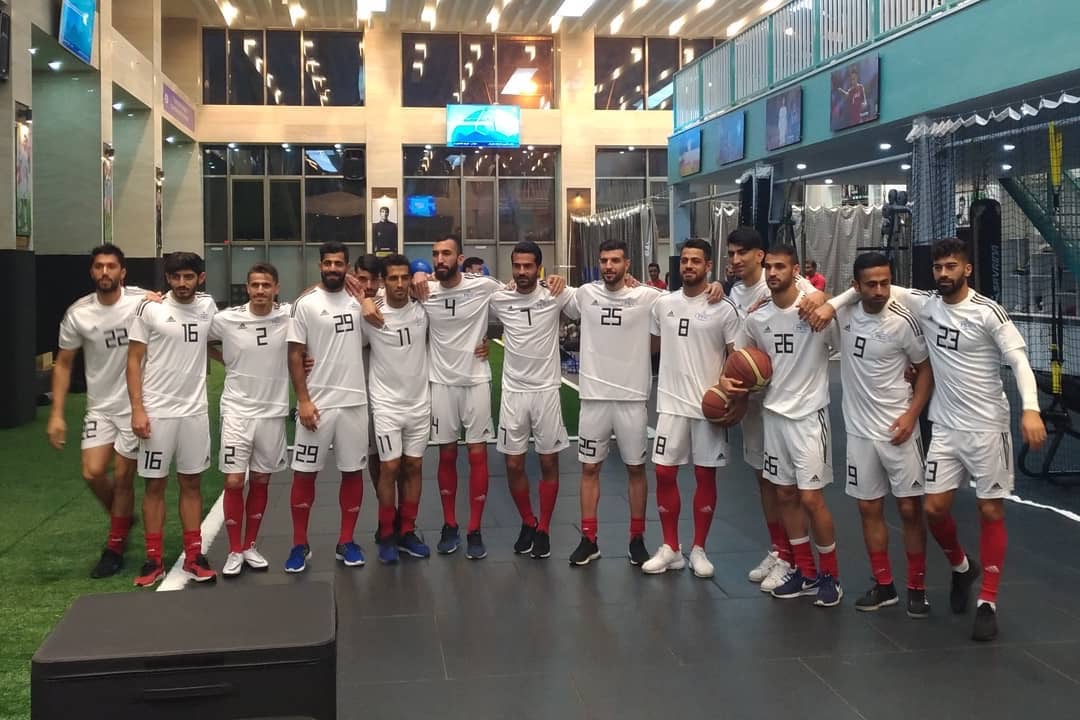 Team Melli Train for Venezuela